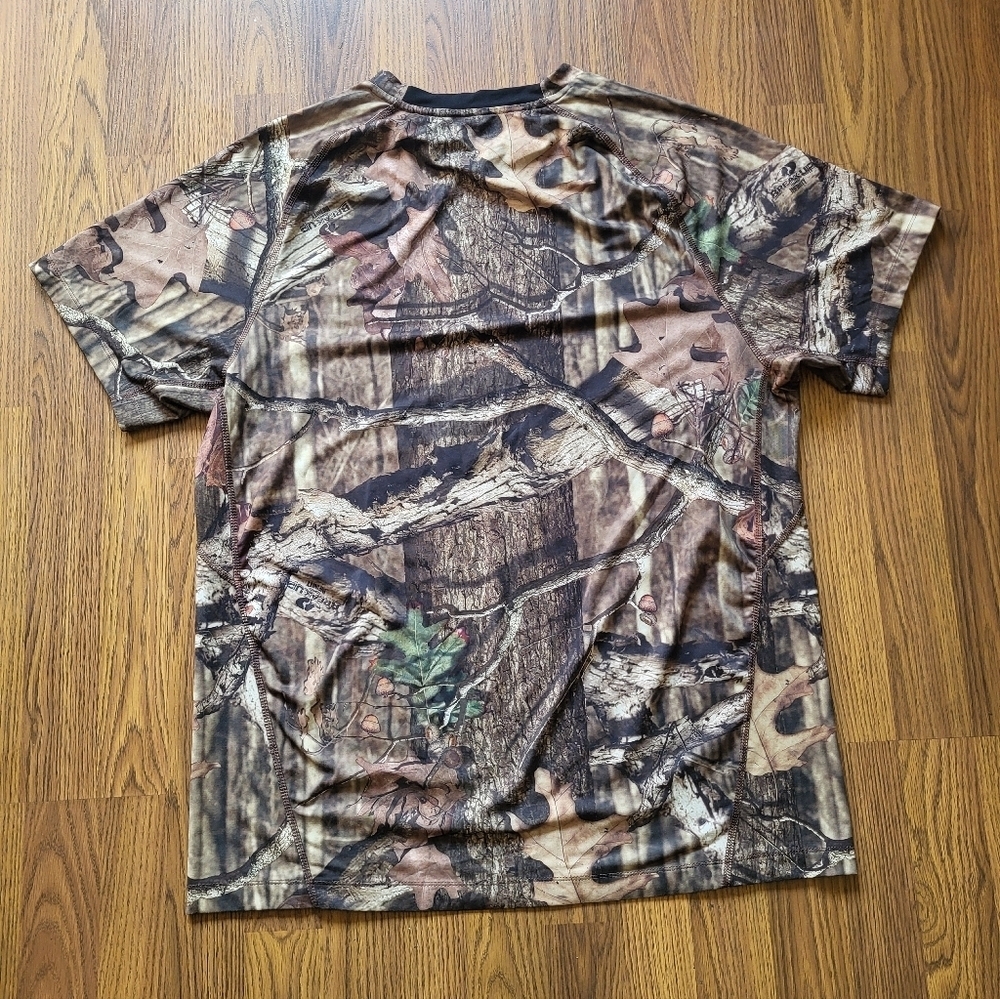 Mossy Oak Starter "Break Up Infinity" Women's Tee Poly/Spandex Camo 2xl B36 - Picture 6 of 6